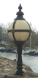 Lamps on Bridge at Rossiters Quay
